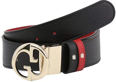 reversible red and black gucci belt|gucci double g reversible belt.